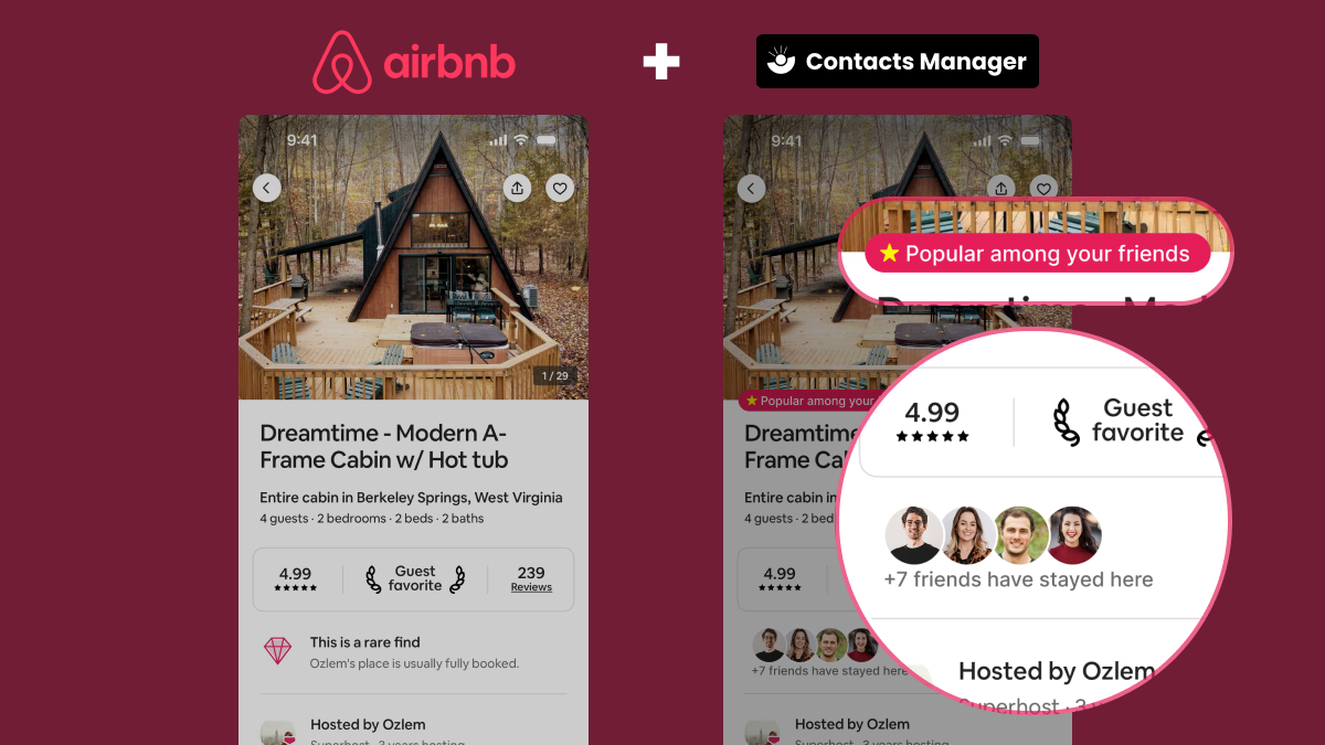 Destination Social Proof Example